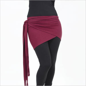 Everyday Double Wrap - Burgundy - By Dreaming Amelia and Rachel Brice